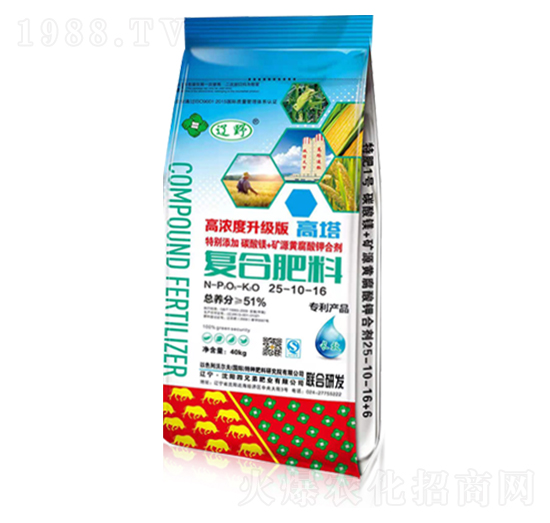 高塔復(fù)合肥料25-10-16-遼野-四兄弟肥業(yè)