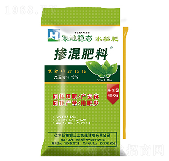 水稻專用摻混肥料20-13-12-谷馨源