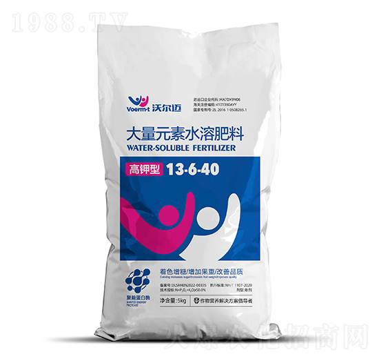 高鉀型大量元素水溶肥料13-6-40-沃爾邁