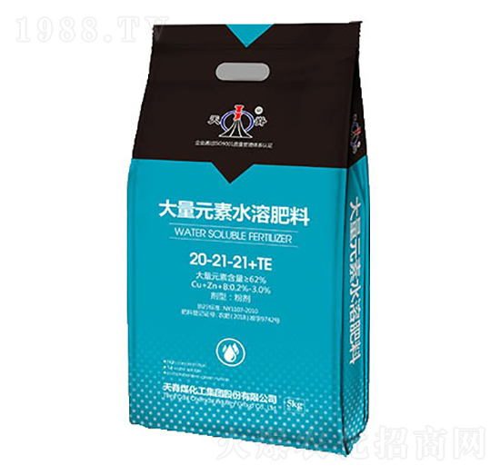 大量元素水溶肥料20-21-21-天脊