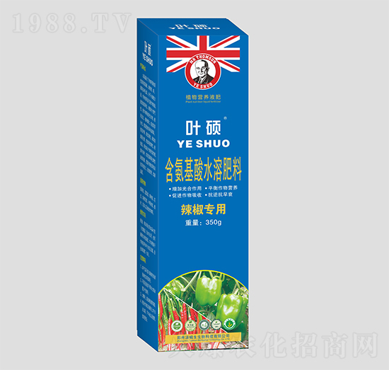 辣椒專(zhuān)用葉面肥-葉碩-湯姆生生物