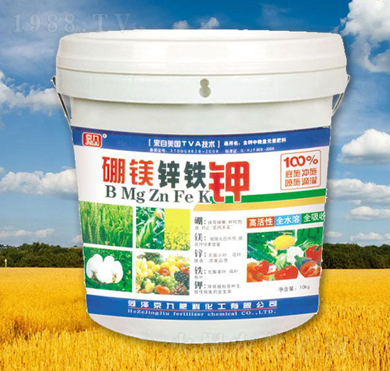 硼鎂鋅鐵鉀-京九
