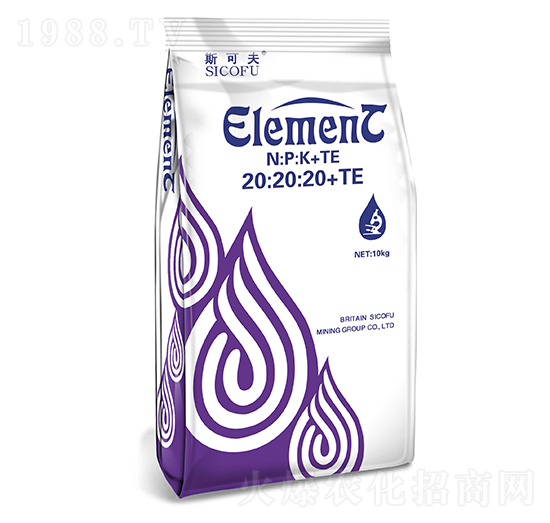 大量元素水溶肥20-20-20+TE-瀚宇生物