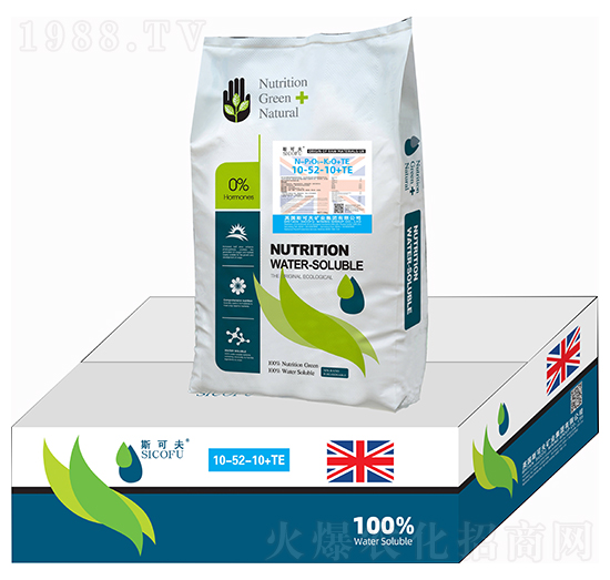 大量元素水溶肥10-52-10+TE（盒）-瀚宇生物