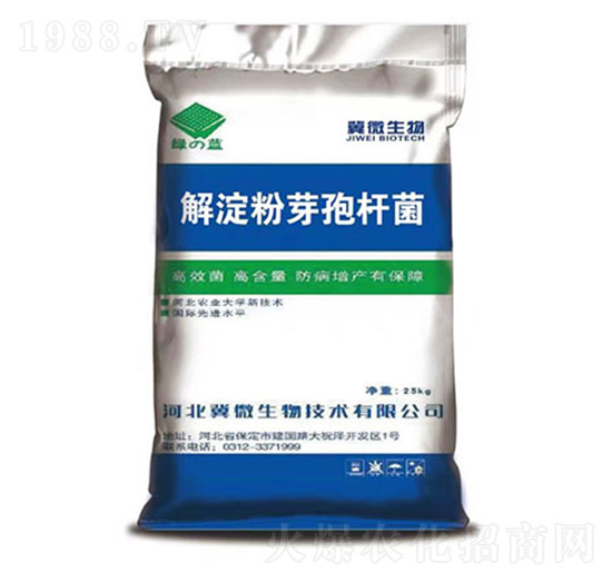 解淀粉芽孢桿菌-綠藍(lán)-冀微生物