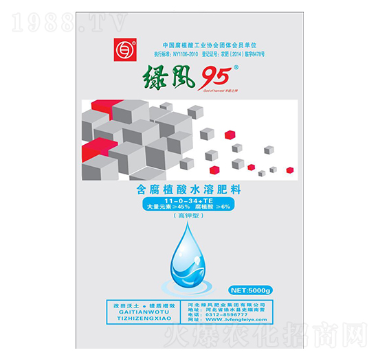 含腐殖酸水溶有機(jī)肥11-0-34+TE-總動(dòng)源農(nóng)業(yè)