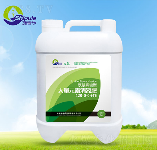 5kg大量元素清液肥420-0-0+TE-施普樂