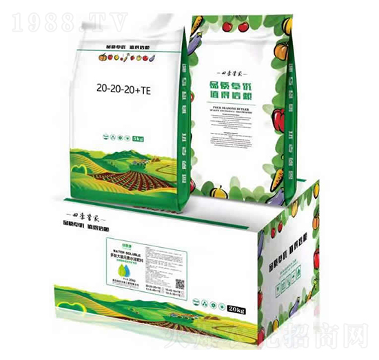 大量元素水溶肥料20-20-20+TE-福民生物