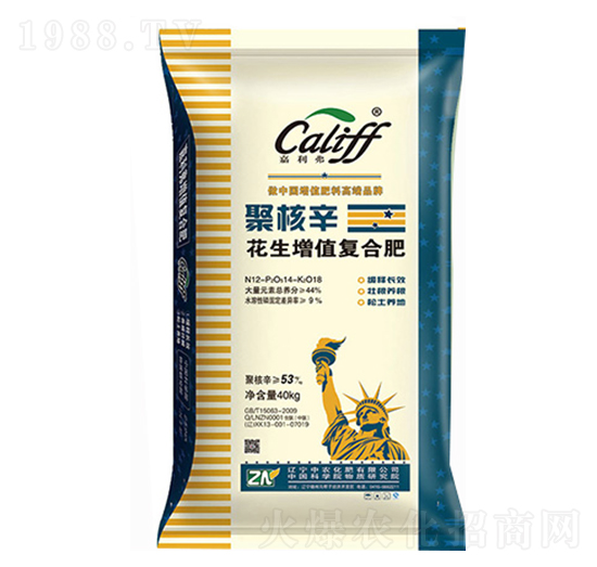 聚核辛花生增值復(fù)合肥-嘉利弗-中農(nóng)化肥