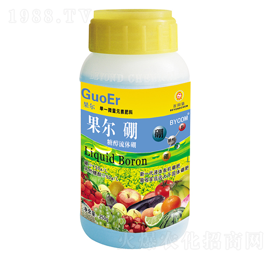 250g果爾糖醇硼（水劑）-百陽墾