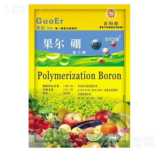 10g果爾聚合硼（粉劑）-百陽墾