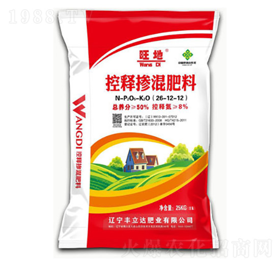 控釋摻混肥料26-12-12-旺地-豐立達(dá)