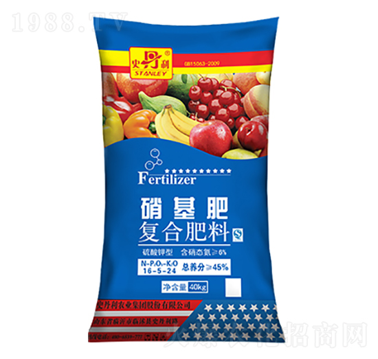 硝硫基復(fù)合肥料16-5-24-史丹利