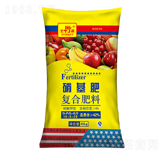 硝硫基復(fù)合肥料16-6-20-史丹利