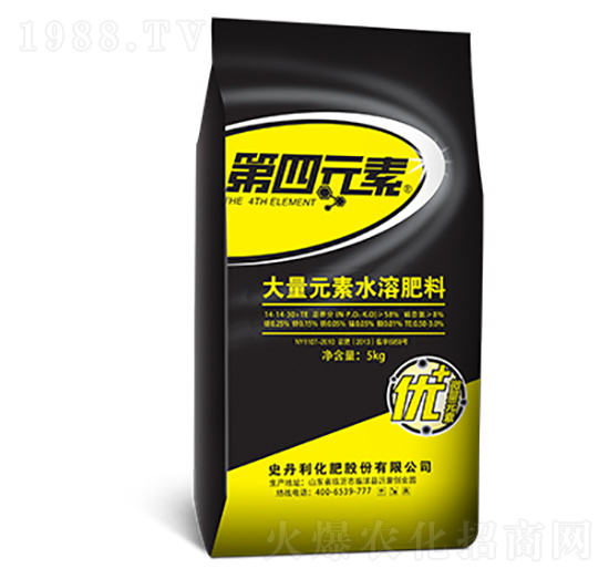 大量元素水溶肥料14-14-30-第四元素-史丹利