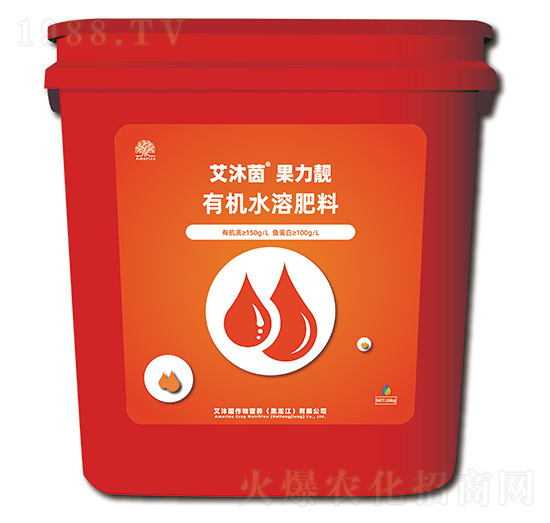 有機水溶肥料-艾沐茵果力靚-中鉀鹽