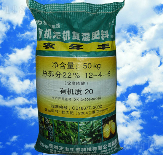 有機無機復(fù)混肥料12-4-6-農(nóng)年豐-正豐生態(tài)