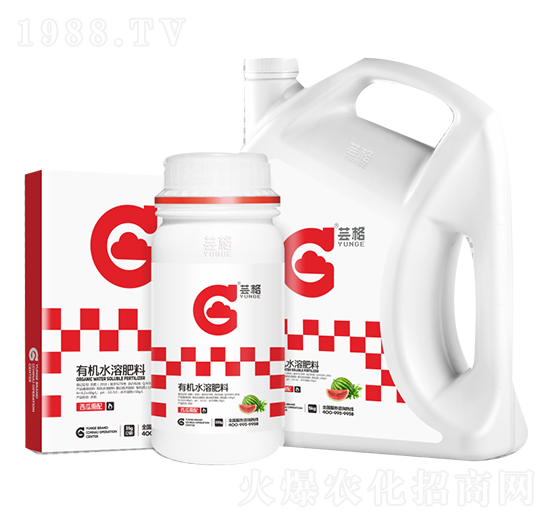 西瓜需配有機(jī)水溶肥料-蕓格