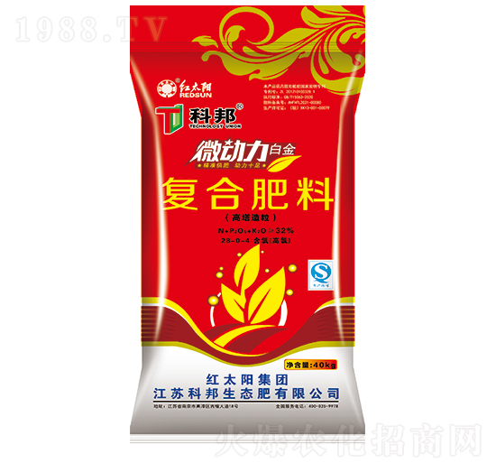 微動(dòng)力高塔復(fù)合肥料28-0-4-科邦生態(tài)