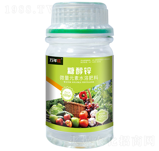 糖醇鋅-萬年紅-諾誠金