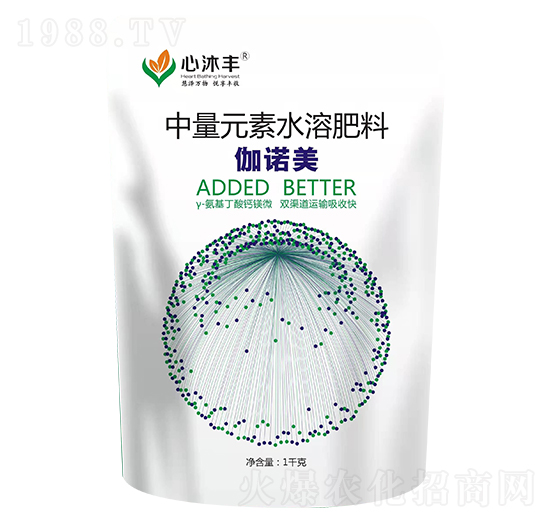 中量元素水溶肥料-伽諾美-心沐豐