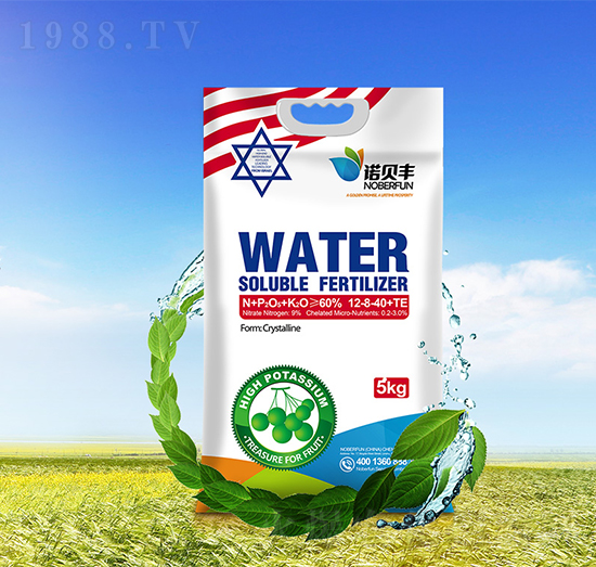 果之貝大量元素水溶肥12-8-40+TE-諾貝豐