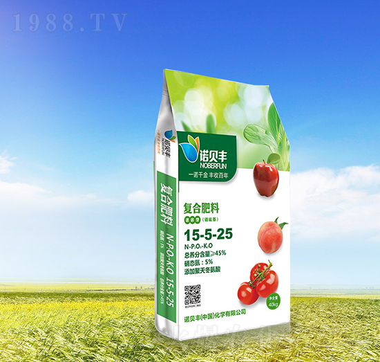 高塔硝硫基復(fù)合肥料15-5-25-諾貝豐