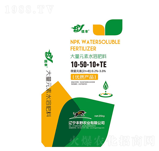 大量元素水溶肥料10-50-10+TE-豐野農業(yè)