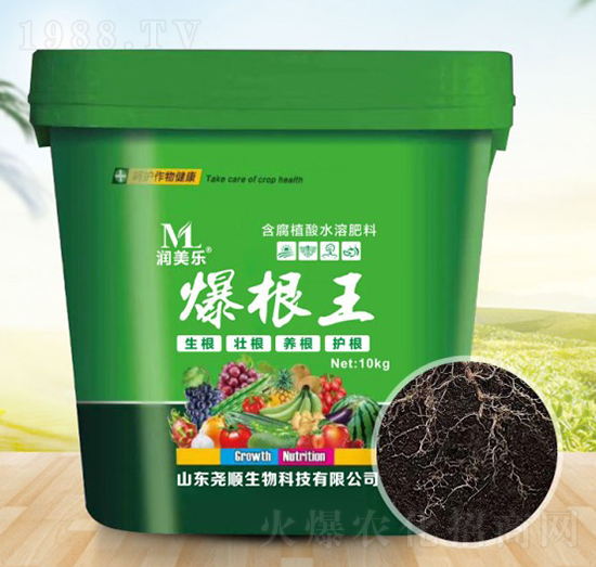 含腐植酸水溶肥料-爆根王-堯順生物