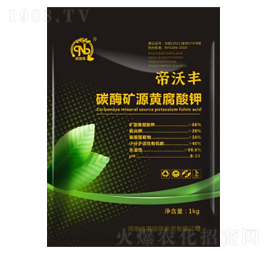 碳酶礦源黃腐酸鉀-帝沃豐-諾倍琪