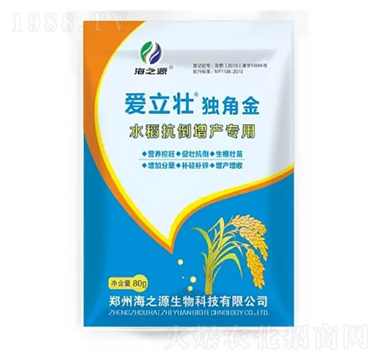 水稻抗倒增產(chǎn)專用-愛(ài)立壯獨(dú)角金-海之源