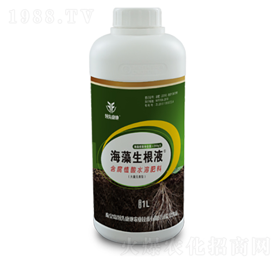 含腐植酸水溶肥-海藻生根液-領(lǐng)先康地