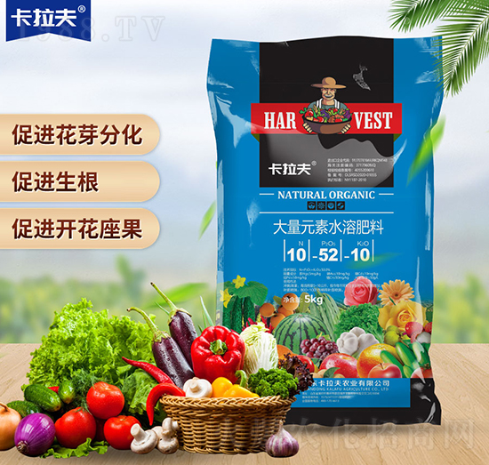 大量元素水溶肥10-52-10-卡拉夫