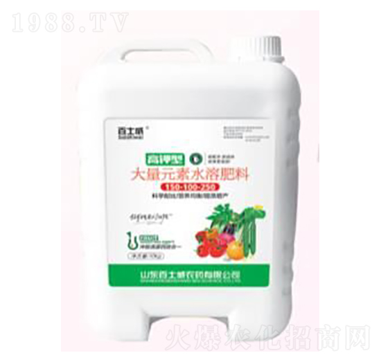 大量元素水溶肥料-百士威