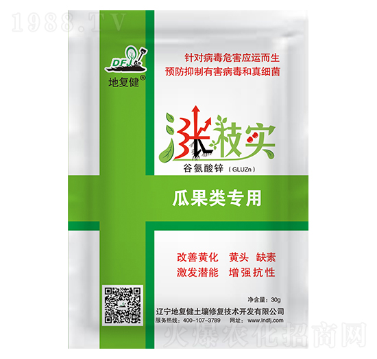 瓜果類專用葉面肥-漲樹實(shí)-地復(fù)健