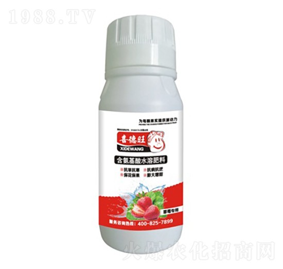 草莓專用含氨基酸水溶肥料-喜德旺