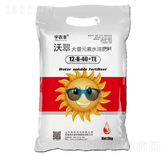 大量元素水溶肥料12-8-40+TE-沃翠-恒豐農(nóng)化