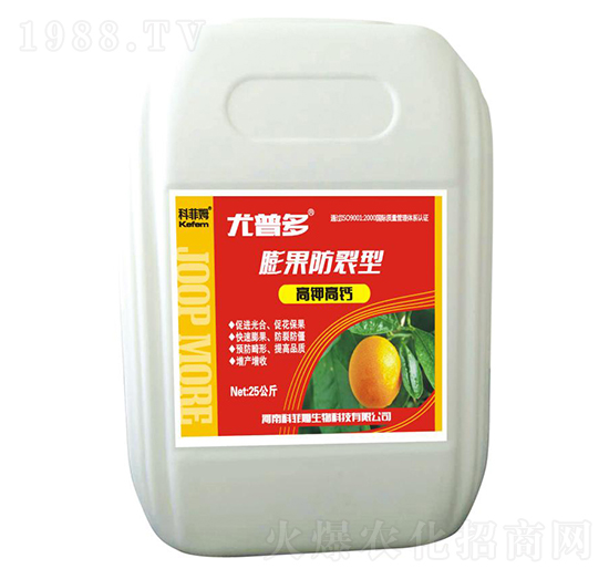 高鉀高鈣膨果防裂型沖施肥-尤普多-科菲姆