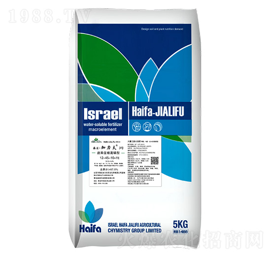 座果促根高磷型大量元素水溶肥12-45-10+TE-海法加力夫3號-海法加力夫