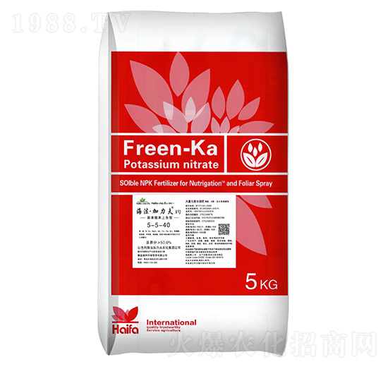 膨果靚果上色型大量元素水溶肥5-5-40+TE-海法加力夫1號(hào)-海法加力夫