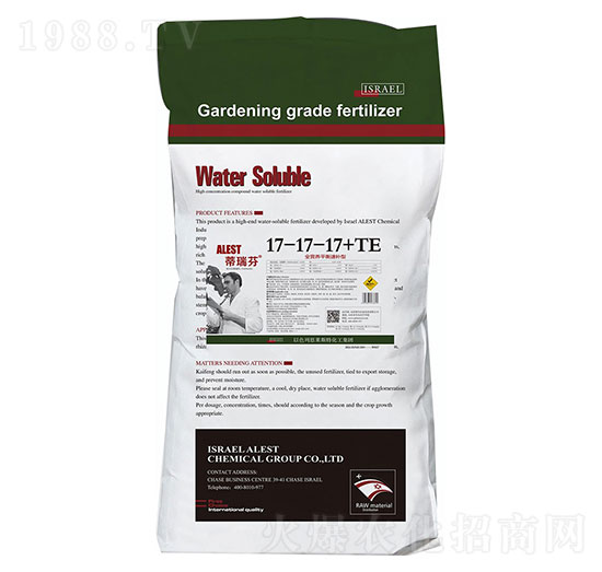 全營養(yǎng)平衡速補型水溶肥17-17-17+TE-蒂瑞芬-順為農(nóng)業(yè)