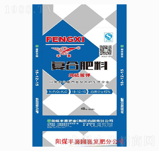 純硫酸鉀復合肥18-12-15-豐喜