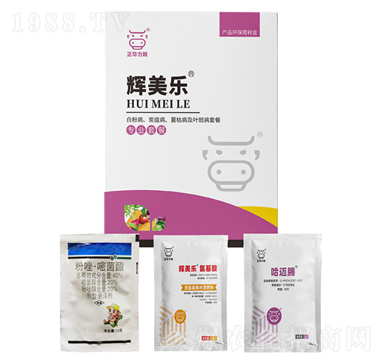 白粉病、炭疽病、蔓枯病及葉斑病套餐-輝美樂-正華力致