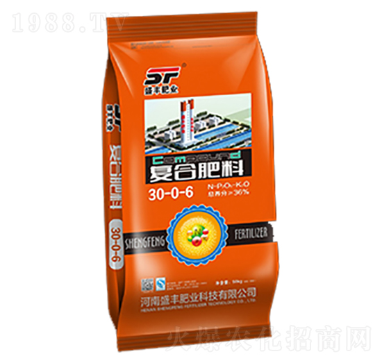 50kg復(fù)合肥料30-0-6-盛豐肥業(yè)