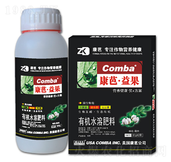 棉花需用有機(jī)水溶肥料（瓶裝）-康芭生物