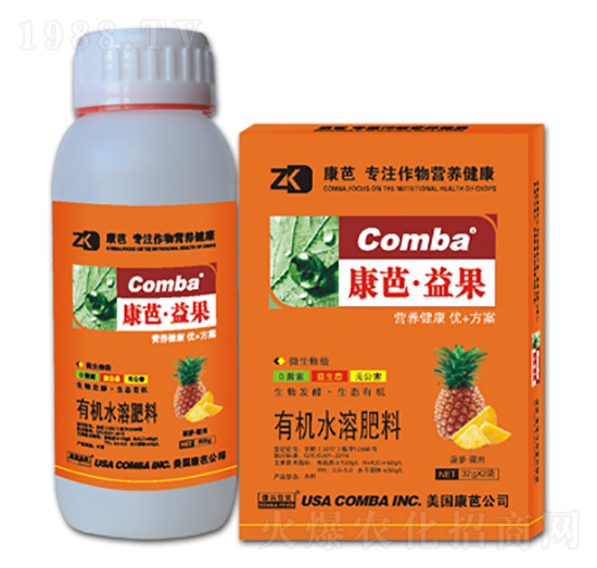 菠蘿需用有機(jī)水溶肥料（瓶裝）-康芭生物