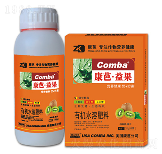 獼猴桃需用有機水溶肥料（瓶裝）-康芭生物