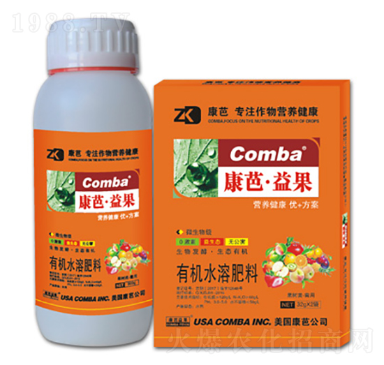 果樹類需用有機水溶肥料（瓶裝）-康芭生物