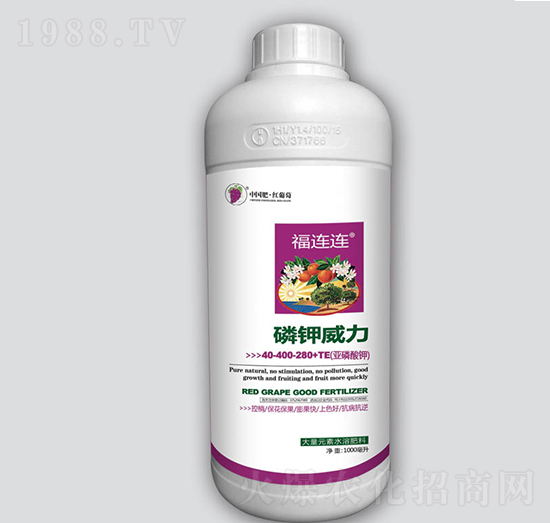 磷鉀威力40-400-280+TE-紅葡萄