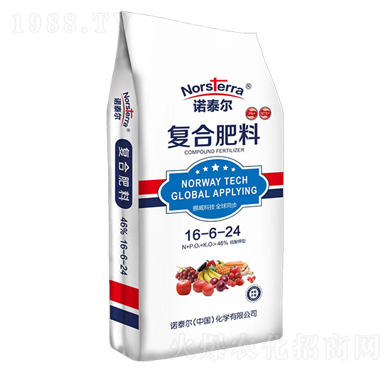 硫酸鉀型復合肥料16-6-24-諾泰爾